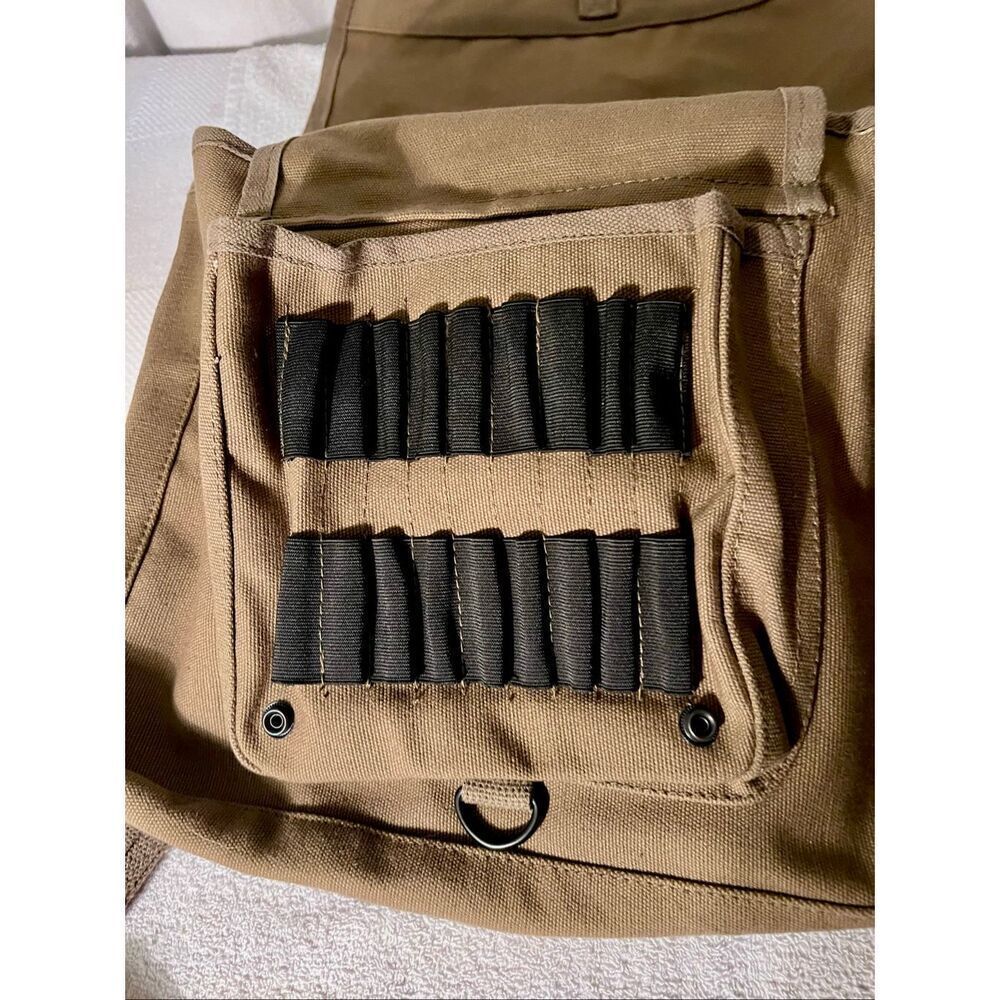 Rothco Israeli Military Paratrooper Emblem Canvas Shoulder Messenger Bag NWOT - Picture 8 of 14